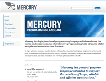 Tablet Screenshot of mercurylang.org